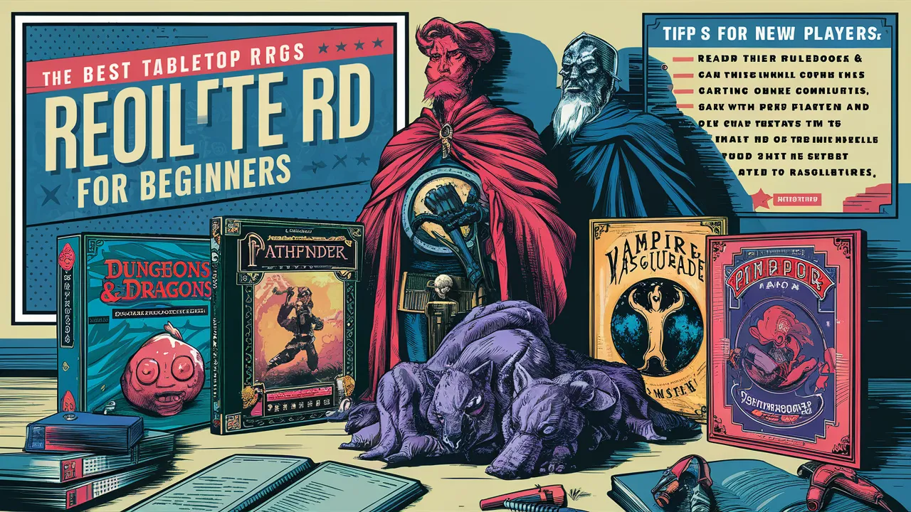 The Best Tabletop RPGs for Beginners: Top Picks and Tips