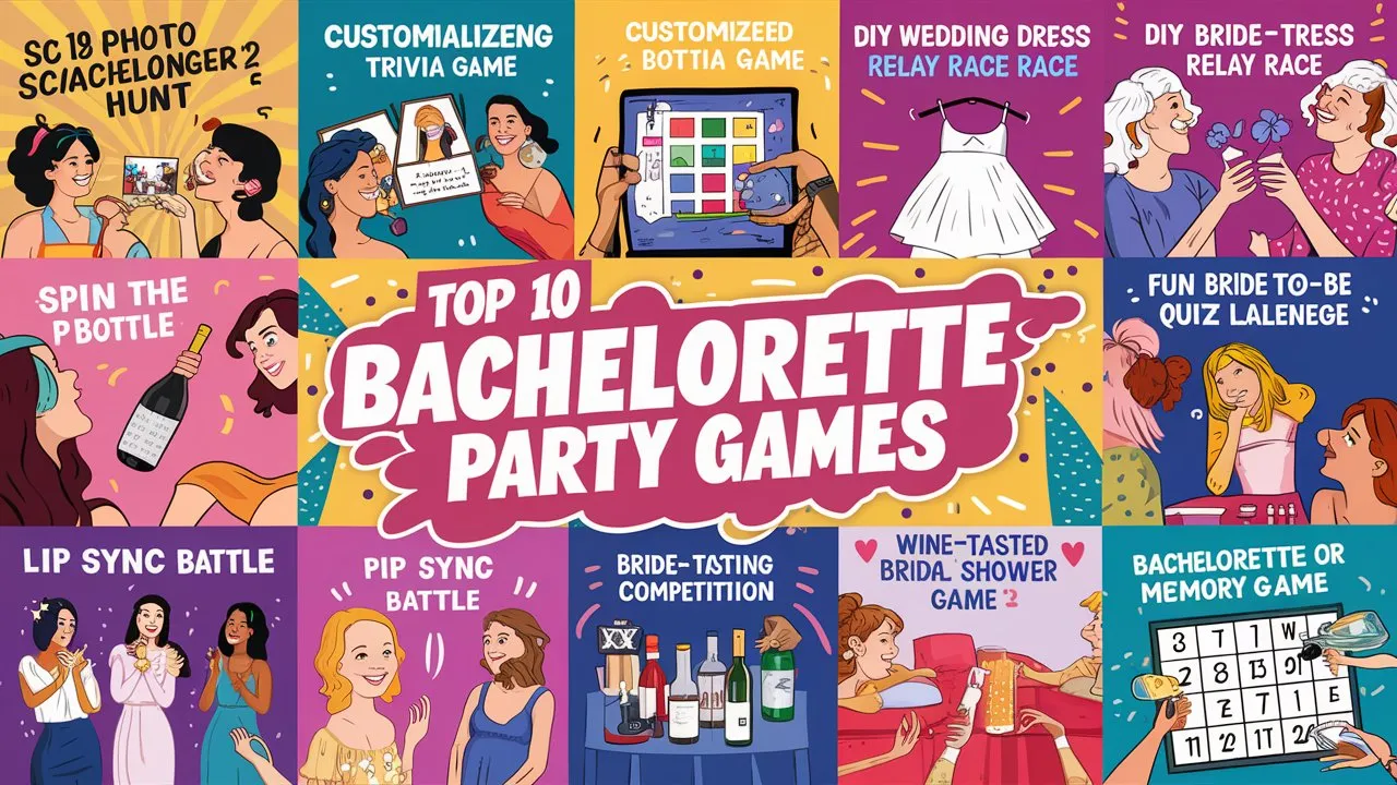 Top 10 Exciting Party Games for Bachelorette Celebrations