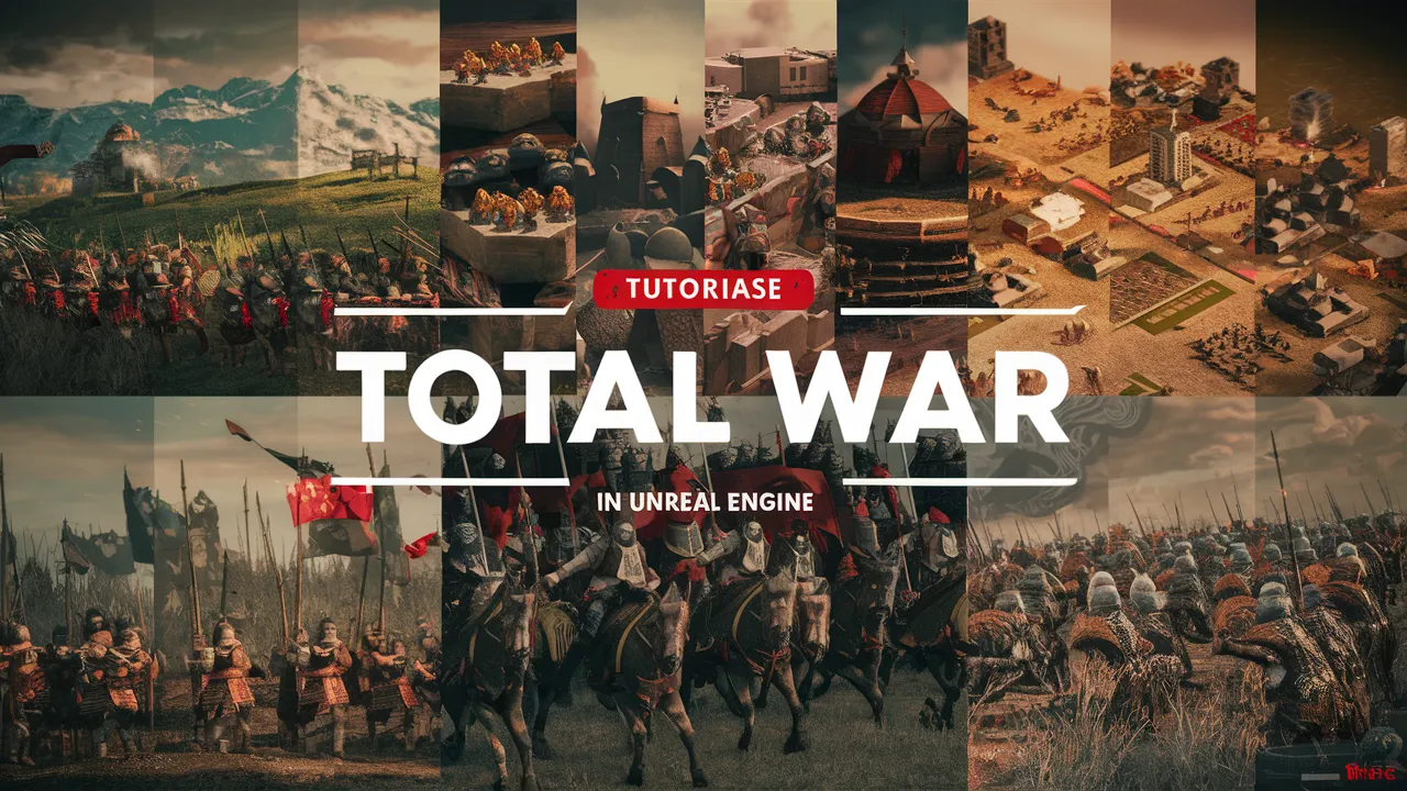 how to make a total war game in unreal engine​